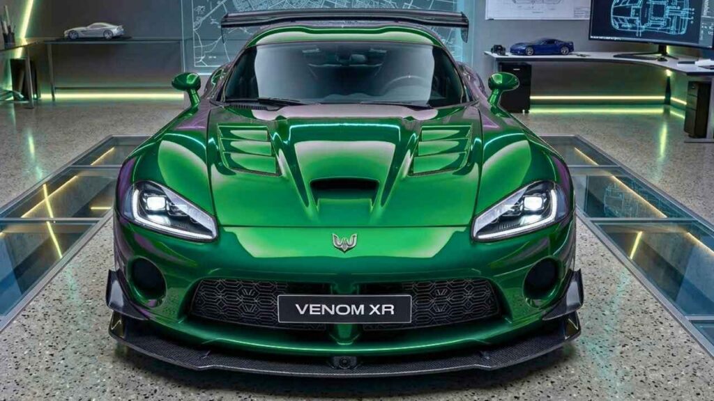 Dodge Viper Venom 1200 2026: el superdeportivo que eleva la potencia americana a un nuevo nivel