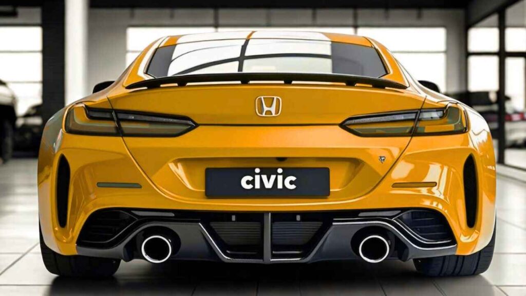 Honda Civic 2026: potencia renovada con diseño moderno y tecnología inteligente