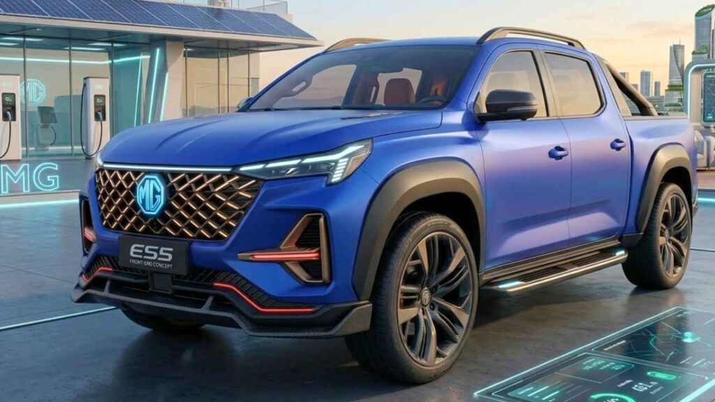 MG ES5 EV Pickup 2026: la camioneta eléctrica que une fuerza, autonomía y conectividad avanzada
