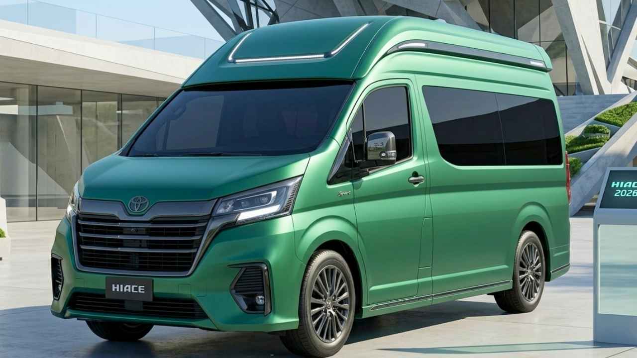 Toyota Hiace 2026: la furgoneta japonesa que combina espacio, eficiencia y tecnología inteligente